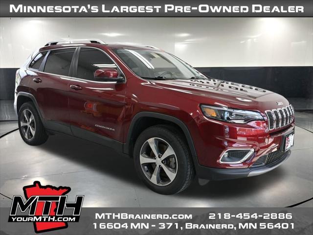 used 2020 Jeep Cherokee car, priced at $19,699