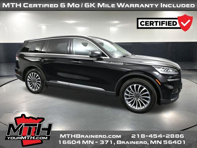 used 2023 Lincoln Aviator car, priced at $54,993