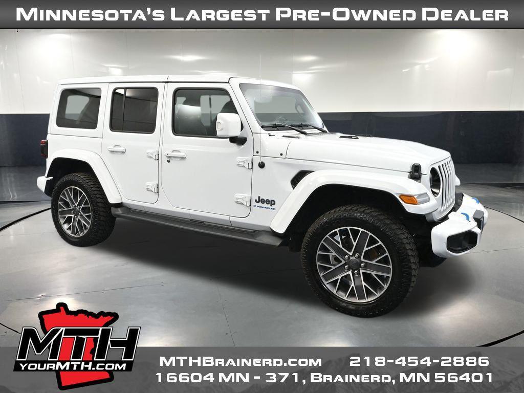 used 2023 Jeep Wrangler 4xe car, priced at $25,993