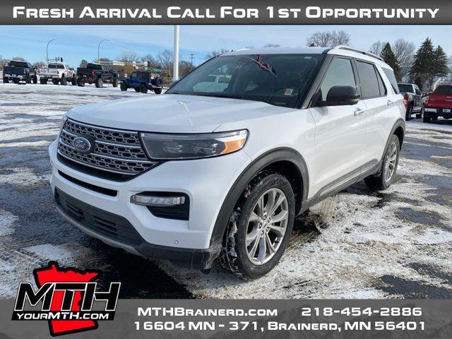 used 2021 Ford Explorer car, priced at $24,999