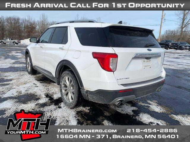 used 2021 Ford Explorer car, priced at $24,999