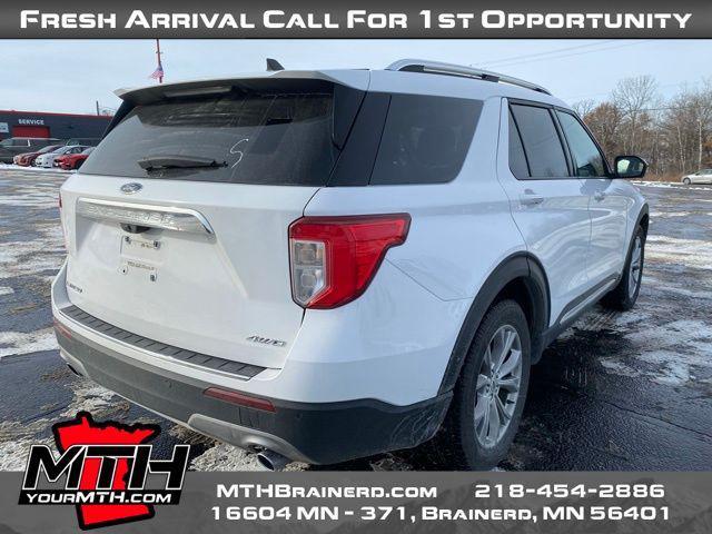 used 2021 Ford Explorer car, priced at $24,999