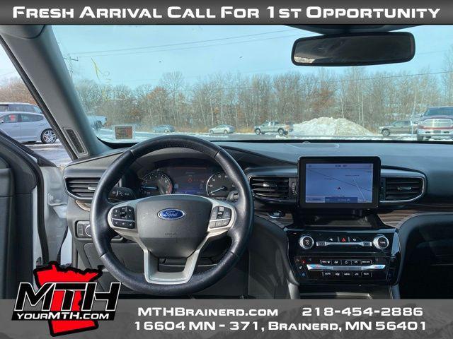 used 2021 Ford Explorer car, priced at $24,999