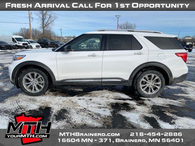 used 2021 Ford Explorer car, priced at $24,999