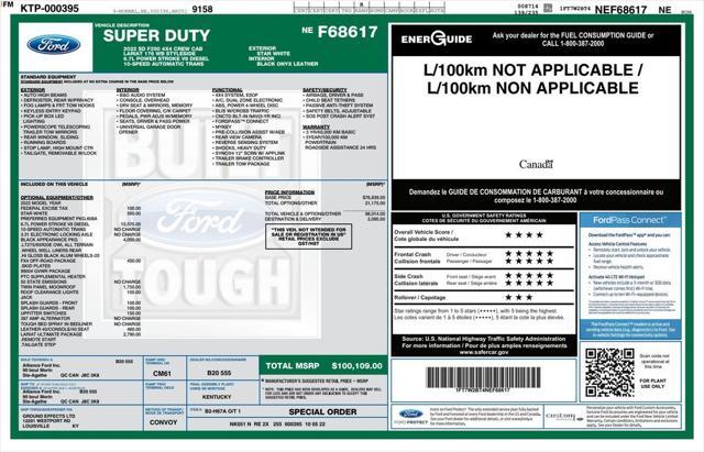 used 2022 Ford F-250 car, priced at $69,993