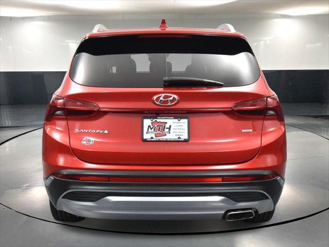 used 2021 Hyundai Santa Fe car, priced at $18,993