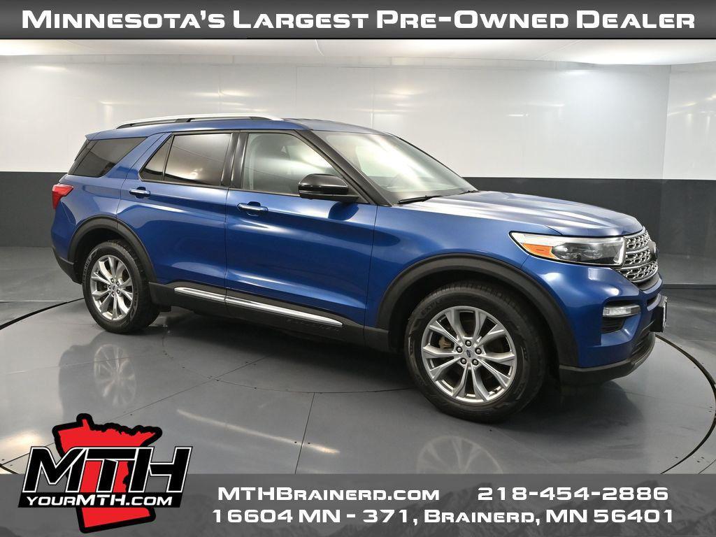 used 2021 Ford Explorer car, priced at $23,793