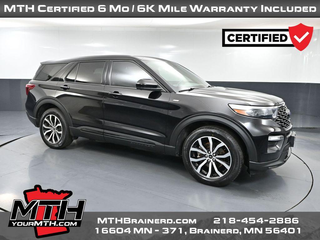 used 2022 Ford Explorer car, priced at $34,593