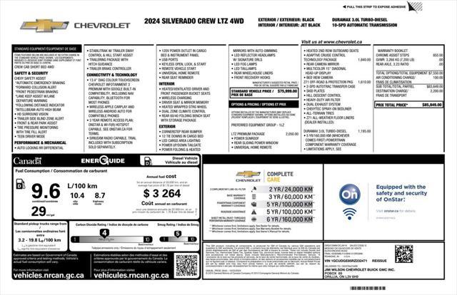 used 2024 Chevrolet Silverado 1500 car, priced at $55,999
