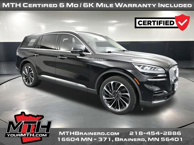 used 2023 Lincoln Aviator car, priced at $55,399