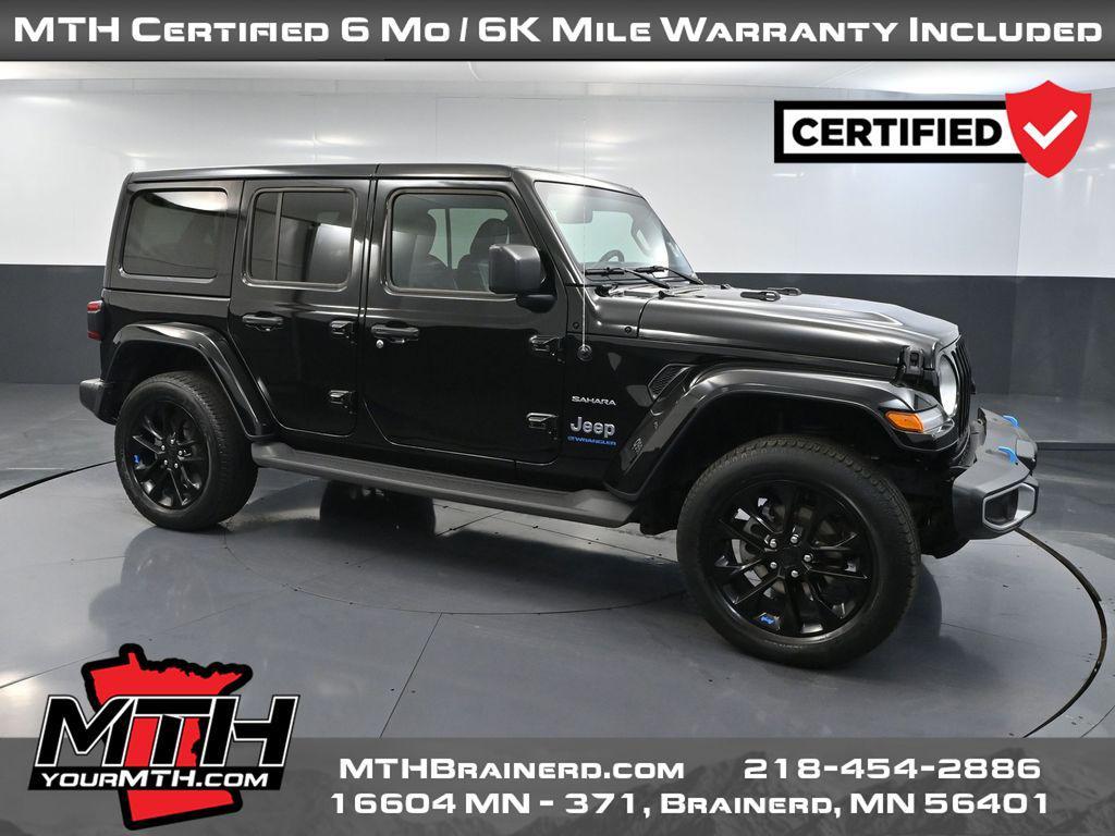 used 2023 Jeep Wrangler 4xe car, priced at $35,393