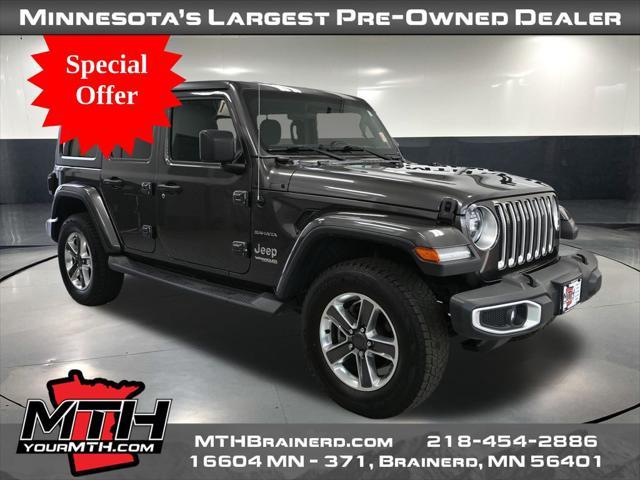 used 2019 Jeep Wrangler Unlimited car, priced at $25,699