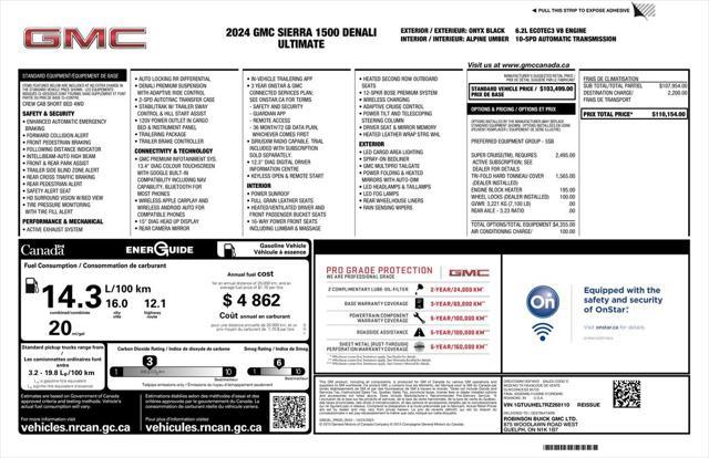 used 2024 GMC Sierra 1500 car, priced at $66,399