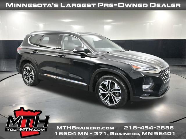 used 2020 Hyundai Santa Fe car, priced at $20,500