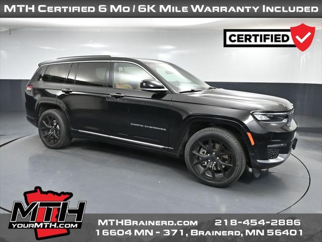 used 2021 Jeep Grand Cherokee L car, priced at $37,699