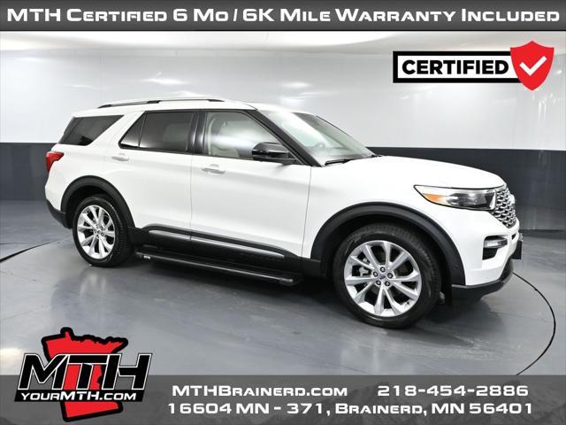 used 2022 Ford Explorer car, priced at $41,593