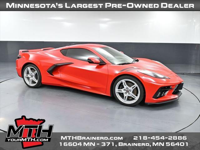 used 2020 Chevrolet Corvette car, priced at $61,993