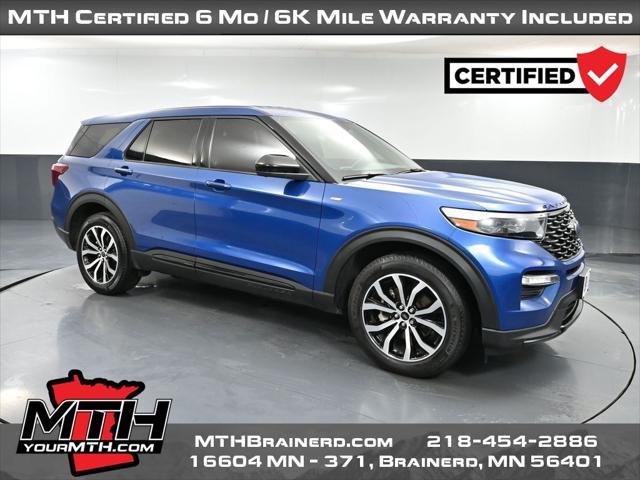 used 2022 Ford Explorer car, priced at $35,993