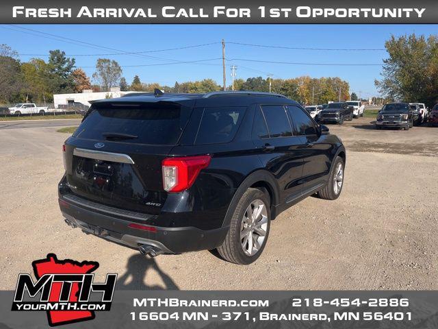 used 2021 Ford Explorer car, priced at $38,500