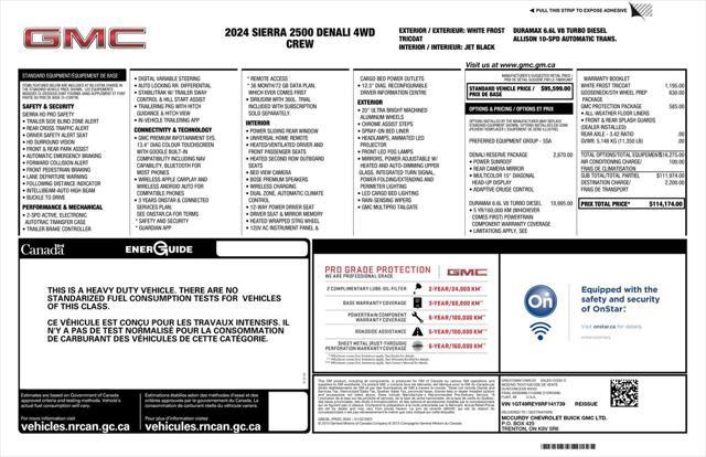 used 2024 GMC Sierra 2500 car, priced at $72,993