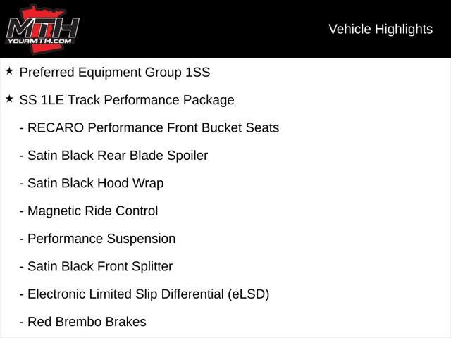 used 2018 Chevrolet Camaro car, priced at $35,993