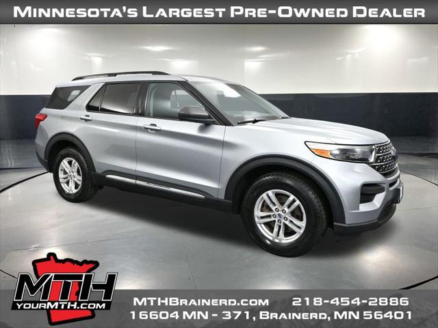 used 2022 Ford Explorer car, priced at $25,599