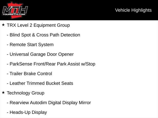 used 2021 Ram 1500 car, priced at $77,500