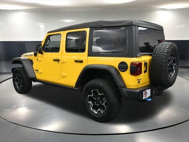 used 2021 Jeep Wrangler Unlimited 4xe car, priced at $33,799