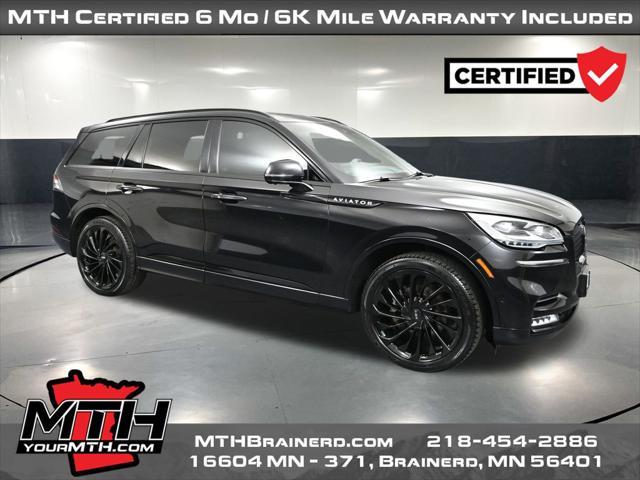used 2023 Lincoln Aviator car, priced at $55,699