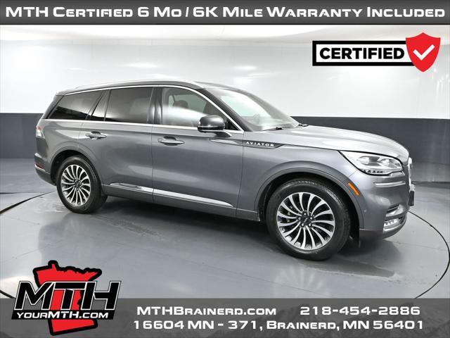 used 2021 Lincoln Aviator car, priced at $43,993