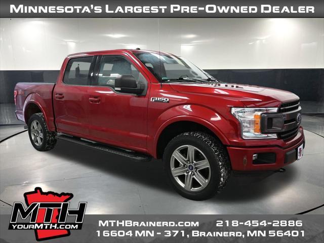 used 2018 Ford F-150 car, priced at $30,000