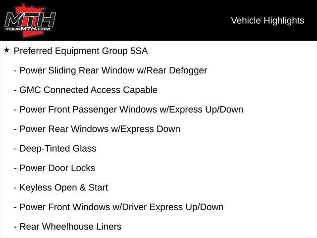 used 2022 GMC Sierra 1500 car, priced at $47,599