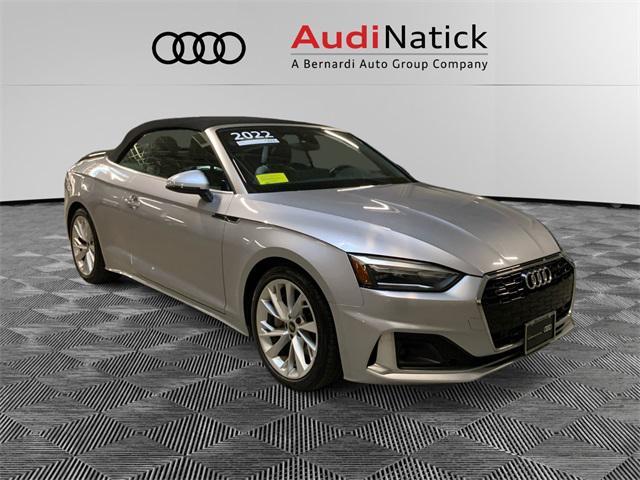 used 2022 Audi A5 car, priced at $34,900