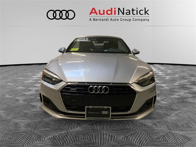 used 2022 Audi A5 car, priced at $34,900