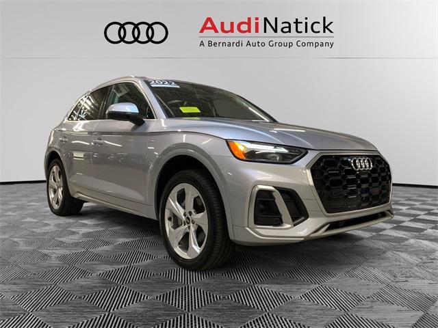 used 2022 Audi Q5 car, priced at $37,600