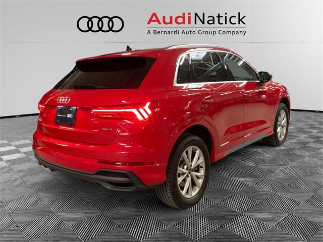 used 2024 Audi Q3 car, priced at $37,900