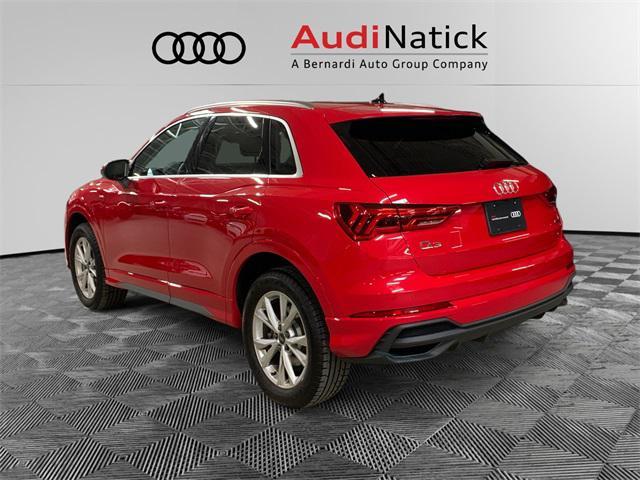 used 2024 Audi Q3 car, priced at $37,900