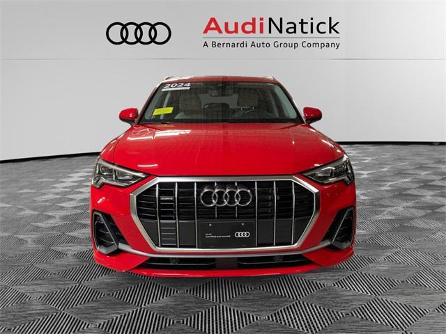 used 2024 Audi Q3 car, priced at $37,900