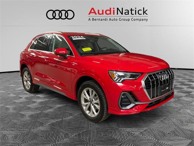 used 2024 Audi Q3 car, priced at $37,900