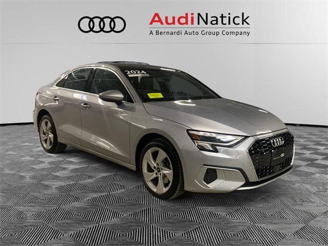 used 2024 Audi A3 car, priced at $35,600