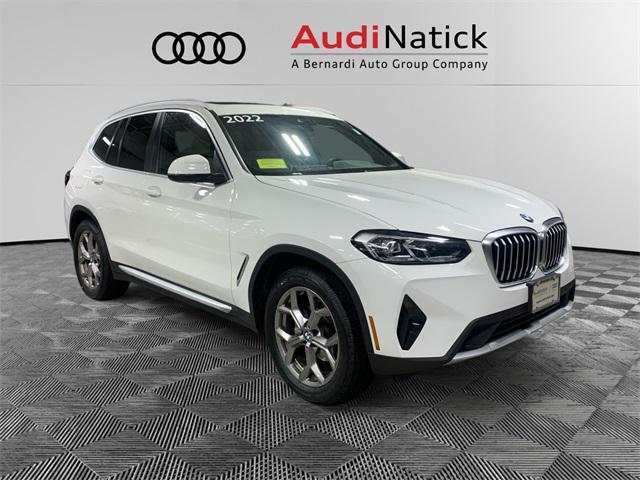 used 2022 BMW X3 car, priced at $33,990