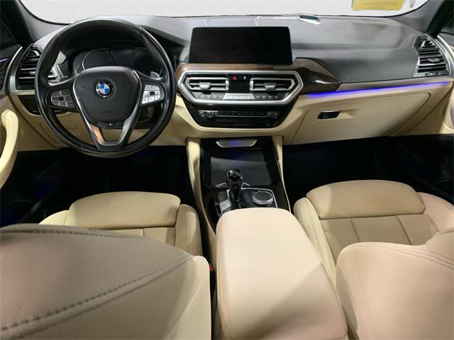 used 2022 BMW X3 car, priced at $33,990