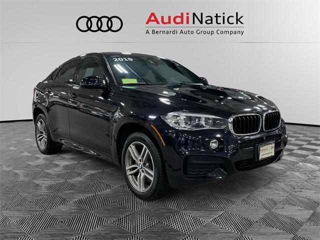 used 2019 BMW X6 car, priced at $34,900