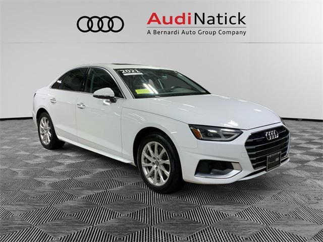 used 2021 Audi A4 car, priced at $24,990