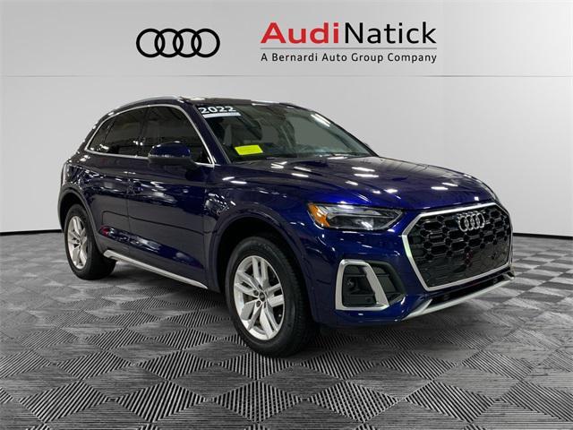 used 2022 Audi Q5 car, priced at $34,990