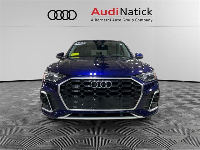 used 2022 Audi Q5 car, priced at $34,990