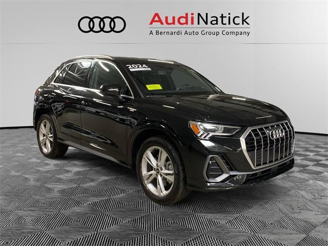 used 2024 Audi Q3 car, priced at $37,600