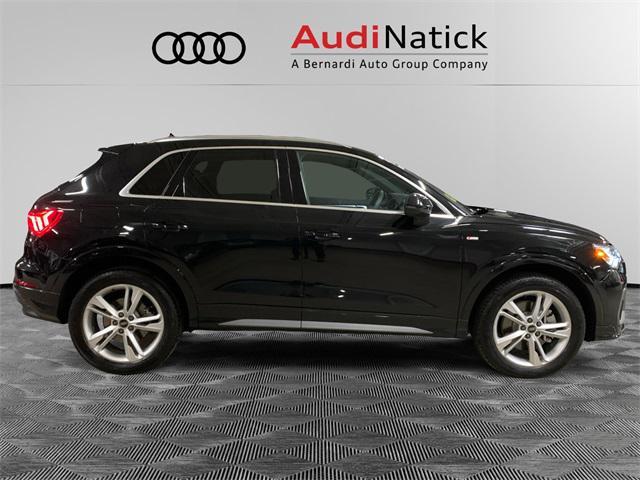 used 2024 Audi Q3 car, priced at $37,600