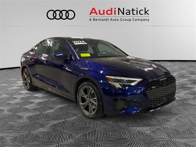 used 2024 Audi A3 car, priced at $33,600