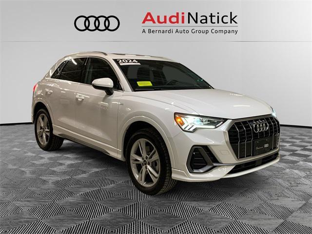 used 2024 Audi Q3 car, priced at $36,600